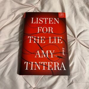 Book of the Month Listen for the Lie by Amy Tintera Hardcover Book